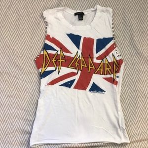 Def Leopard Muscle Tee